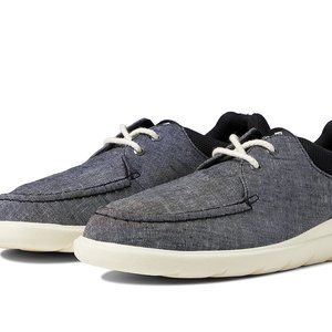 SPERRY Women's Captain Moc Chambray Shoes size 10 Black NWT